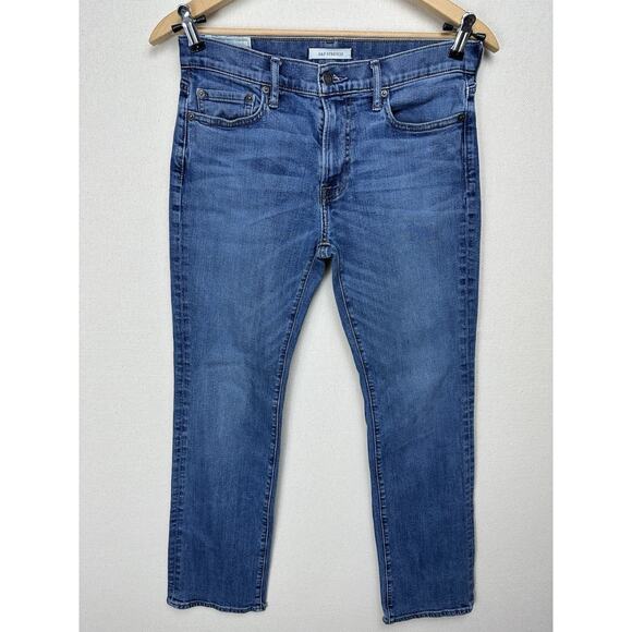 Abercrombie & Fitch Jeans Men’s 30x32 Blue Denim The A&F Boot Classic Fit Pants - Picture 1 of 16
